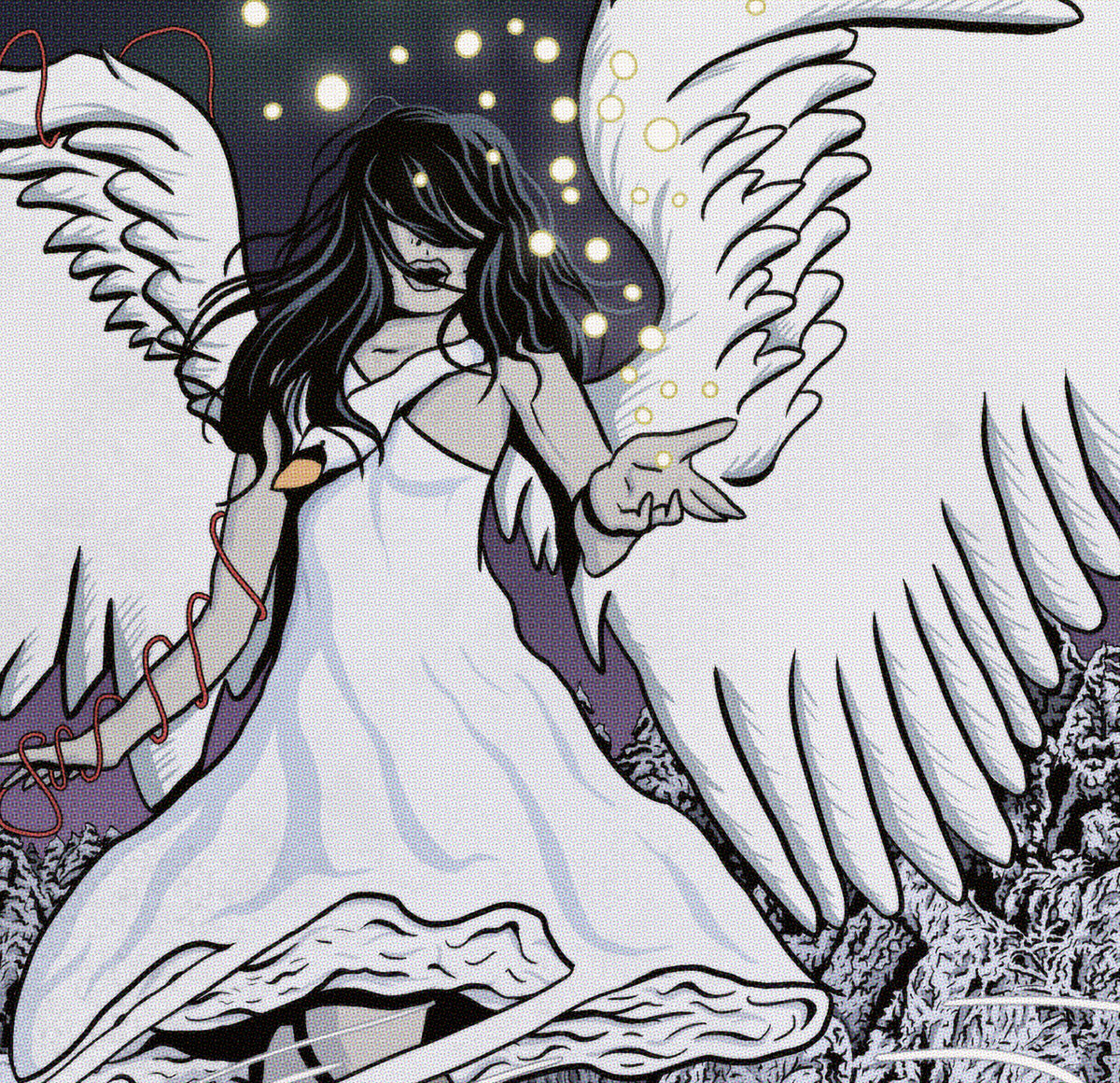 Björk Print - Vespertine Comic Cover Art