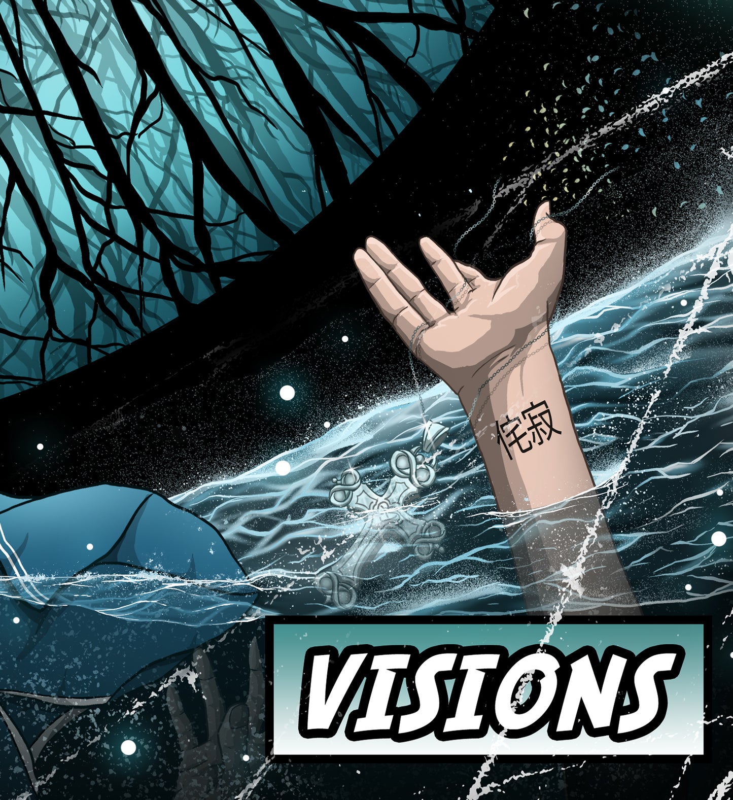 Grimes Print - Visions Comic Cover Art