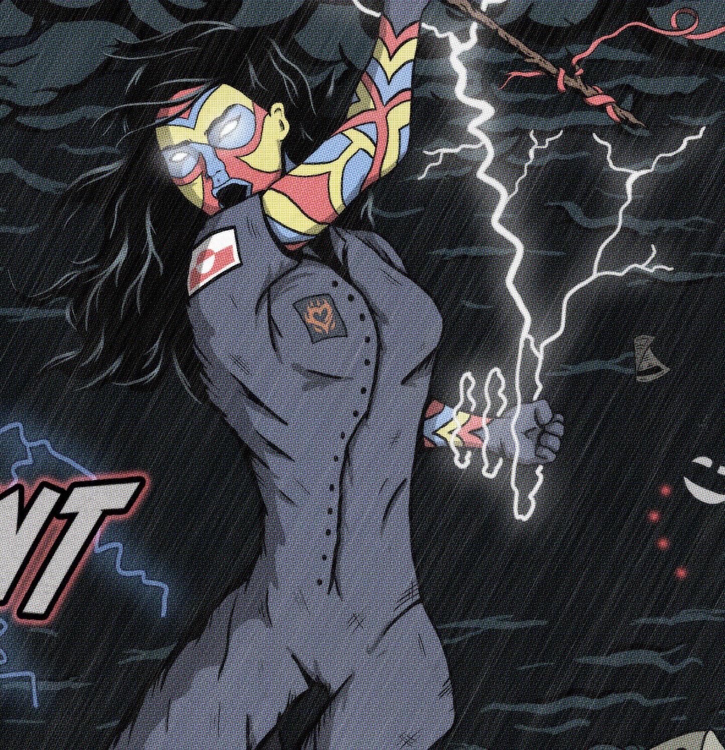 Björk Print - Volta Comic Cover Art