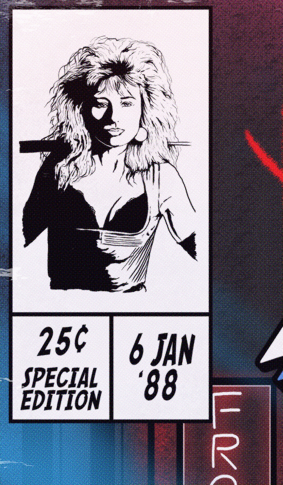 Tori Amos Print - Y Kant Tori Read Comic Cover Art